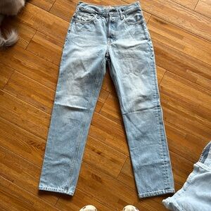 Everlane straight leg jeans size 25